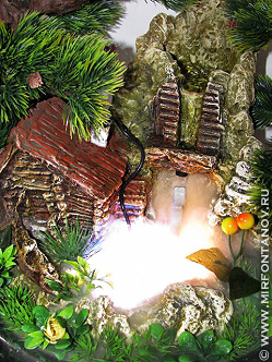 Декоративный фонтан Лесной пейзаж