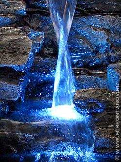 Декоративный водопад Лунная пещера